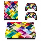 Tech wallpaper decal skin sticker for Xbox One X console and controllers
