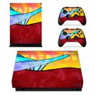 Ride the rainbows decal skin sticker for Xbox One X console and controllers