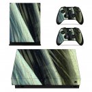 Tech wallpaper decal skin sticker for Xbox One X console and controllers