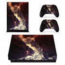 Space scene decal skin sticker for Xbox One X console and controllers