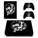 Dead eyre decal skin sticker for Xbox One X console and controllers