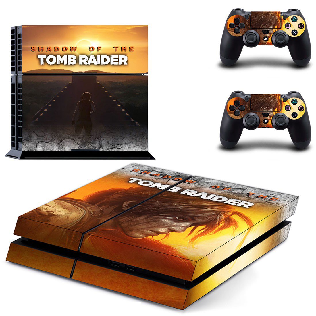 Shadow Of The Tomb Raider Decal Skin Sticker For Ps4