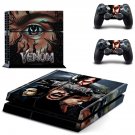 Venom decal skin sticker for PS4 console and controllers