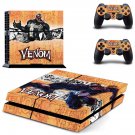 Venom decal skin sticker for PS4 console and controllers