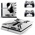 Venom decal skin sticker for PS4 console and controllers