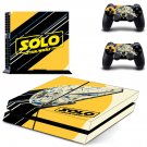 Solo A Star Wars Story decal skin sticker for PS4 console and controllers