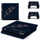 Usain Bolt decal skin sticker for PS4 console and controllers