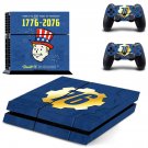 Fallout 76 decal skin sticker for PS4 console and controllers