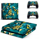 Tech wallpaper decal skin sticker for PS4 console and controllers