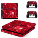 Tech wallpaper decal skin sticker for PS4 console and controllers