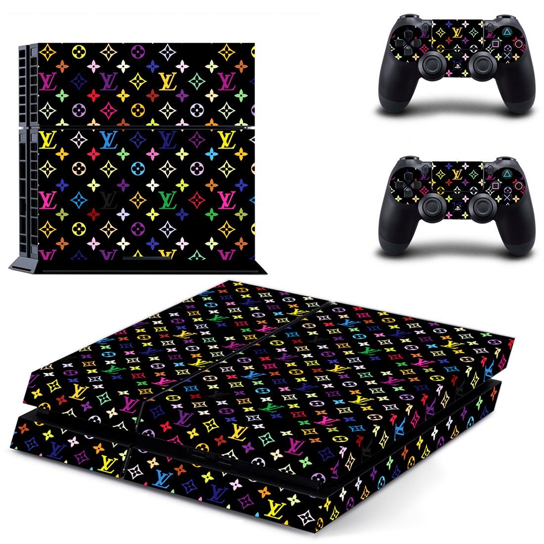 Supreme decal skin sticker for PS4 console and controllers