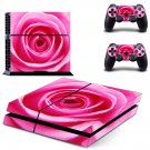 Nice Rose decal skin sticker for PS4 console and controllers