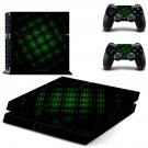 Tech wallpaper decal skin sticker for PS4 console and controllers