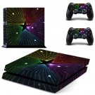 Pentagram decal skin sticker for PS4 console and controllers