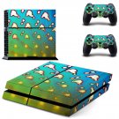 Clipart decal skin sticker for PS4 console and controllers