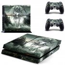 Grim Reaper decal skin sticker for PS4 console and controllers