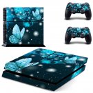 Butterflies decal skin sticker for PS4 console and controllers