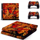 Ortega maila decal skin sticker for PS4 console and controllers