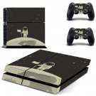 Astronaut Clipart decal skin sticker for PS4 console and controllers