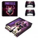 Fortnite decal skin sticker for PS4 Pro console and controllers