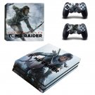 Shadow of the tomb raider decal skin sticker for PS4 Pro console and controllers