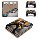 Call of Duty Black ops 4 decal skin sticker for PS4 Pro console and controllers