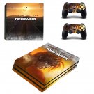 Shadow of the tomb raider decal skin sticker for PS4 Pro console and controllers