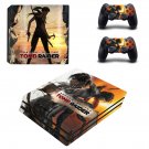 Shadow of the tomb raider decal skin sticker for PS4 Pro console and controllers