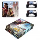 Assassins Creed Odyssey decal skin sticker for PS4 Pro console and controllers