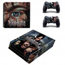 Venom decal skin sticker for PS4 Pro console and controllers