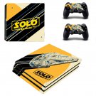 Solo A Star Wars Story decal skin sticker for PS4 Pro console and controllers