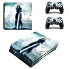 Final Fantasy 7 decal skin sticker for PS4 Pro console and controllers