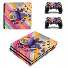 Trippy paintings decal skin sticker for PS4 Pro console and controllers