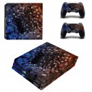 Tech wallpaper decal skin sticker for PS4 Pro console and controllers