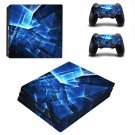 Tech wallpaper decal skin sticker for PS4 Pro console and controllers