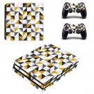 Traingle wallpaper decal skin sticker for PS4 Pro console and controllers