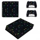 Tech wallpaper decal skin sticker for PS4 Pro console and controllers