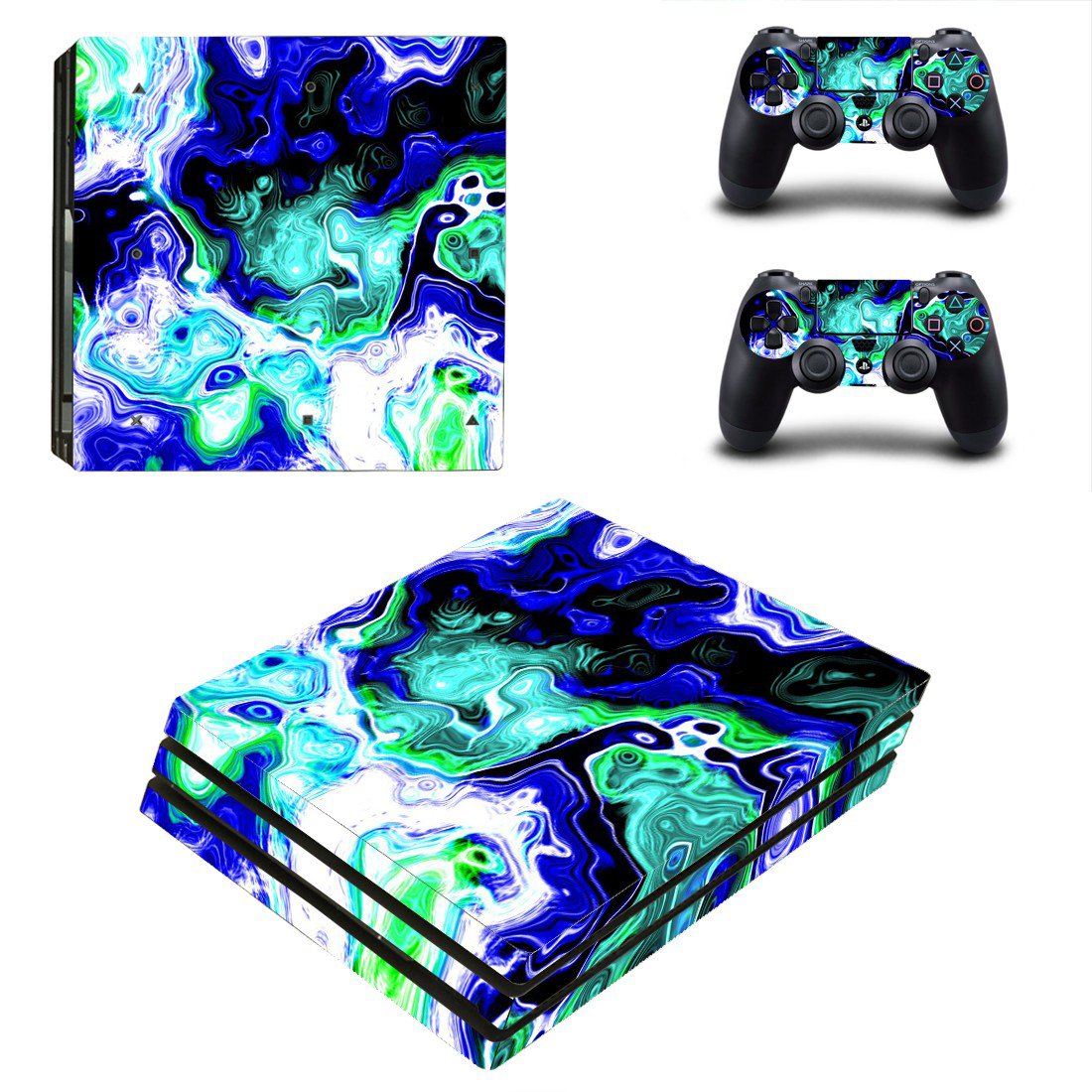 Mythical creature decal skin sticker for PS4 Pro console and controllers