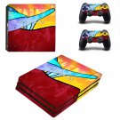 Ride the rainbows decal skin sticker for PS4 Pro console and controllers
