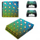 Clipart decal skin sticker for PS4 Pro console and controllers