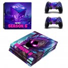 Fortnite decal skin sticker for PS4 Pro console and controllers