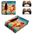 Anime water umbrella decal skin sticker for PS4 Pro console and controllers
