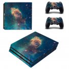 Space scene decal skin sticker for PS4 Pro console and controllers