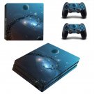 Galaxy Planet decal skin sticker for PS4 Pro console and controllers