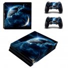 Galaxy Planet decal skin sticker for PS4 Pro console and controllers