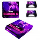 Fortnite decal skin sticker for PS4 Slim console and controllers