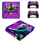 Fortnite decal skin sticker for PS4 Slim console and controllers