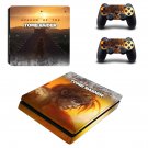 Tomb raider decal skin sticker for PS4 Slim console and controllers