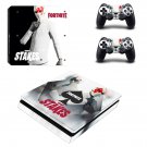 Fortnite decal skin sticker for PS4 Slim console and controllers