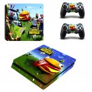 Fortnite decal skin sticker for PS4 Slim console and controllers